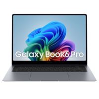 Ordenador portátil Samsung Galaxy Book6 Pro, Copilot+ PC, Intel Core Ultra 7-356H, 16GB RAM, 512GB SSD, Intel Graphics, Windows 11 Home, 16" WQXGA+ Gris