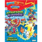 Libro de stickers superthings kazoom kids - españa - ¡atrapa