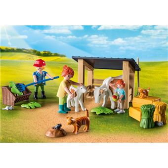 70887 - Playmobil Country - Ferme avec animaux Playmobil : King