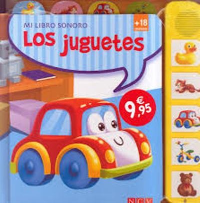 Mi libro sonoro. Los juguetes