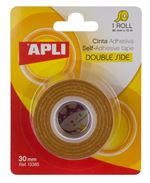 Cinta Adhesiva Doble Cara 30x10mm