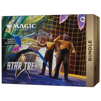 Caja de cartas magic: the gathering star trek bundle