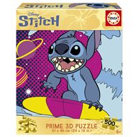 Puzzle Disney Stitch 3D Lenticular 500 Piezas