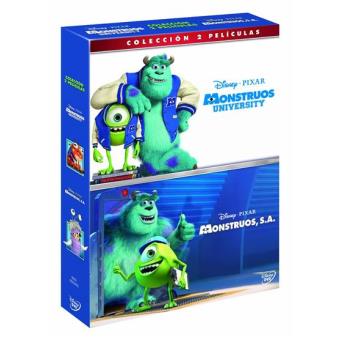 Pack Monstruos S.A. + Monstruos University - DVD
