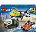 Lego City 60505 Remix: Avión, Camión Técnico Y Aerodeslizador