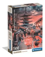 Puzzle clementoni 500 evening in kyoto compact