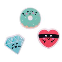 Mr Wonderful Gomas de borrar con formas