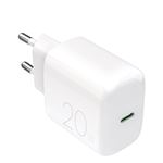 Cargador de pared Puro Pro Lite USB-C 20W Blanco