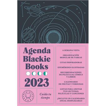 Agenda Blackie Books 2022 Cuida tu tiempo 