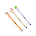 Mr Wonderful Set De 3 Bolis Borrables Bobo Ardilla, Erizo Y Cocodrilo