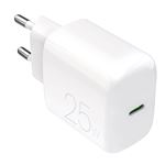 Cargador de pared Puro Charge Pro Lite USB-C 25W Blanco