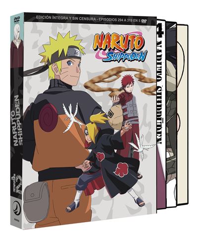 Naruto Shippuden Box 12 (ep 294-319) - Dvd