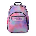Mochila Totto Rayol Glitter Bloom