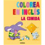 Colorea en inglés. La comida