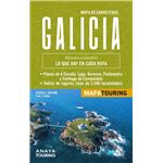 Mapa de carreteras Galicia 1:340.000