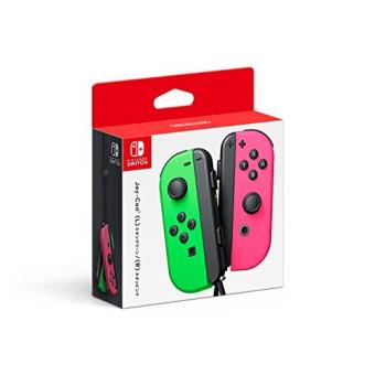 Set Mandos Nintendo Switch Joy-Con verde / rosa