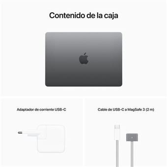 Apple MacBook Air 13,6'' M2 CPU 8, GPU 8, 8GB RAM, 256GB SSD, Gris