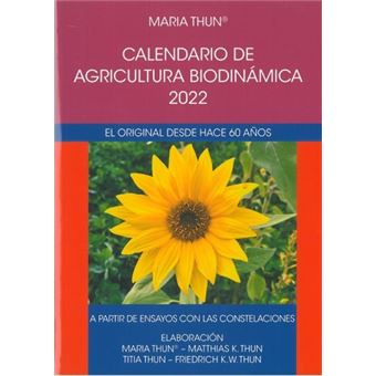 Calendario 2022 agricultura biodina