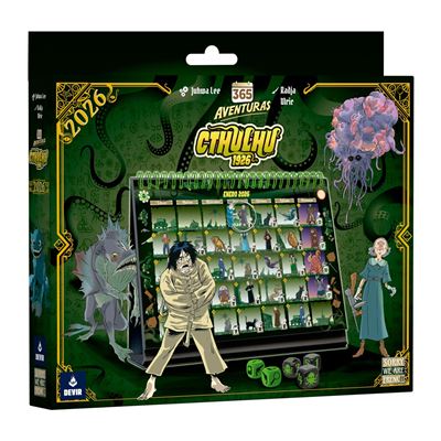 Calendario 365 adventures cthulhu