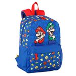 Mochila Súpermario Mario Y Luigi Americano Toybags