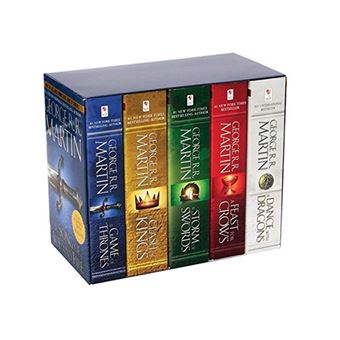 George R. R. Martin's A Game of Thrones 5-Book Boxed Set (Song of Ice and  Fire