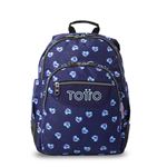Mochila Totto Rayol Glitter Nacary