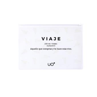 UO Neceser de plástico Viajar - definición - 1