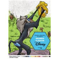 Colorea y Descubre el Misterio: Grandes clásicos Disney