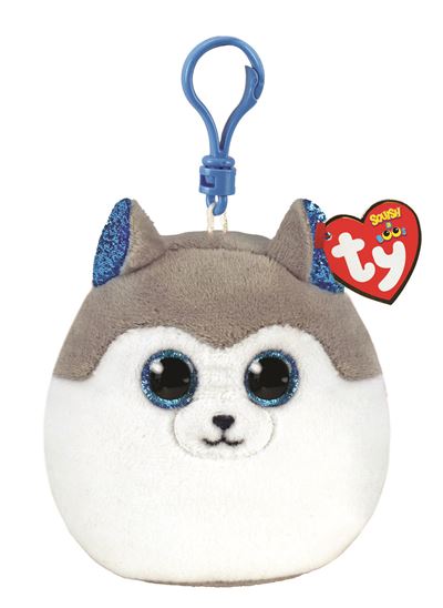 Ty squish clip slush husky 9cm
