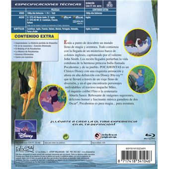 Pocahontas (Formato Blu-Ray)