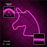 Forever Neon Led Unicorn Pink + USB