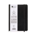 Cuaderno Miquelrius Flexible Piel 8˚ Con Índice 300 Hojas Negro