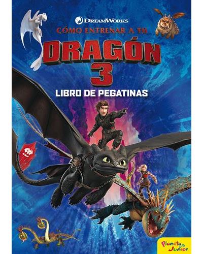 Cómo entrenar a tu dragón 3 - Libro de pegatinas