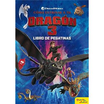 Cómo entrenar a tu dragón 3 - Libro de pegatinas