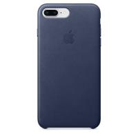 Funda Apple Leather Case para el iPhone 8 Plus/7 Plus Azul noche