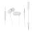 Auriculares Estéreo 3,5mm Universal MCA blanco_1