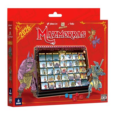 Calendario 365 adventures dungeon