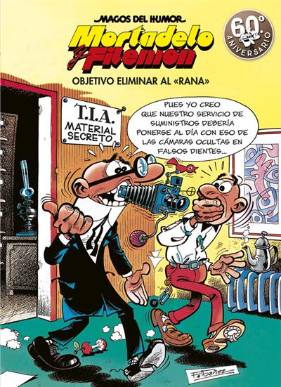 Mortadelo Y Objetivo eliminar al «rana» magos del humor 190 tapa dura libro francisco ibañez