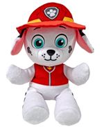Peluche beanie boo paw patrol marshall 15cm