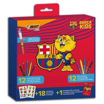 Kit infantil Bic para colorear FC Barcelona - 1