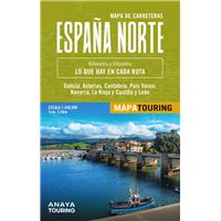 Mapa de carreteras de España Norte 1:340.000