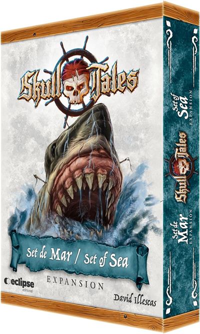 Juego de mesa skull tales: set de mar expansión