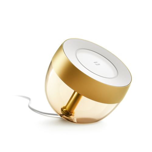 Lámpara De Mesa Philips Hue Iris Gen4 Oro