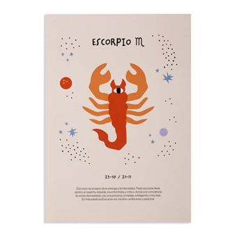 UO Lámina Horóscopo Escorpio - 1
