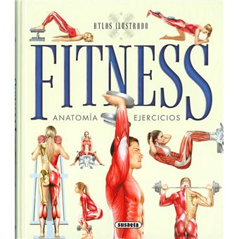 Atlas ilustrado fitness, anatomía, ejercicios
