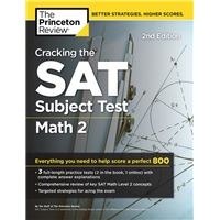 Cracking the SAT Subject Test in Math 2, 2nd Edition