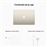 Apple MacBook Air 13,6" M2 CPU 8, GPU 8, 8GB RAM, 256GB SSD, Blanco estrella