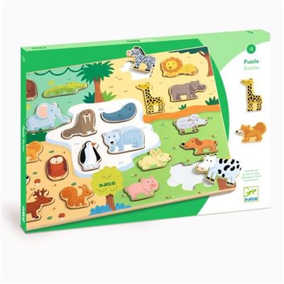 Puzzle animales nature et decouvertes
