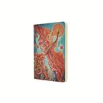 Libreta Cahier de tapas flexibles Pájaro de Fuego A5 (148x210mm) rayada de 80 páginas Paperblanks rojo