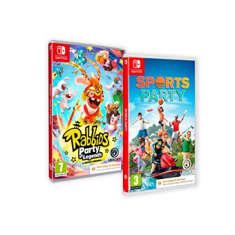 Pack Rabbid Legends + Sports Party Nintendo Switch - Código de descarga